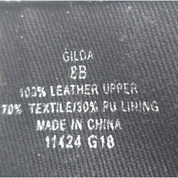 Ralph Lauren RLL Black Suede Block Heel Ankle Boots Gilda 8B Y2K Moto Strap - Picture 3 of 13